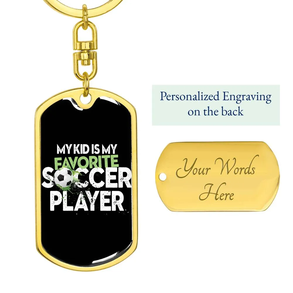 My favorite soccer player-Keychain