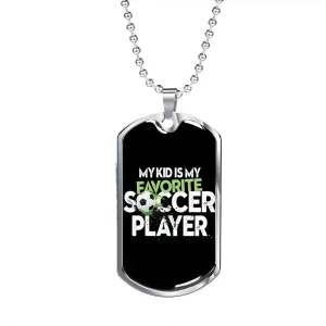 My favorite soccer player-Tag Necklace