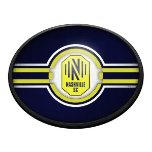 Nashville SC: Oval Slimline Lighted Wall Sign