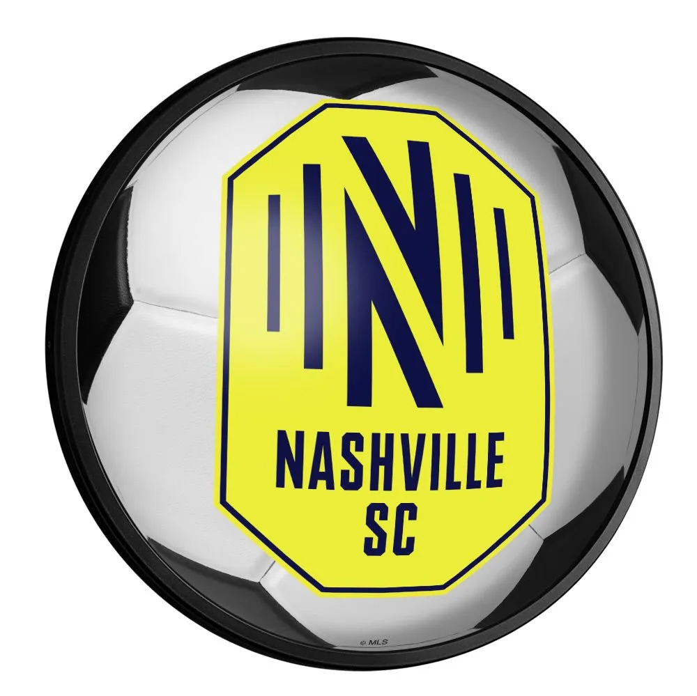 Nashville SC: Soccer - Round Slimline Lighted Wall Sign