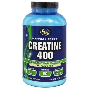 Natural Sport Creatine 400 Unflavored – 400 Grams