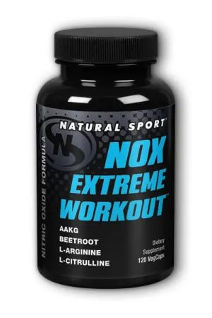 Natural Sport  -NOX Extreme Workout 120ct