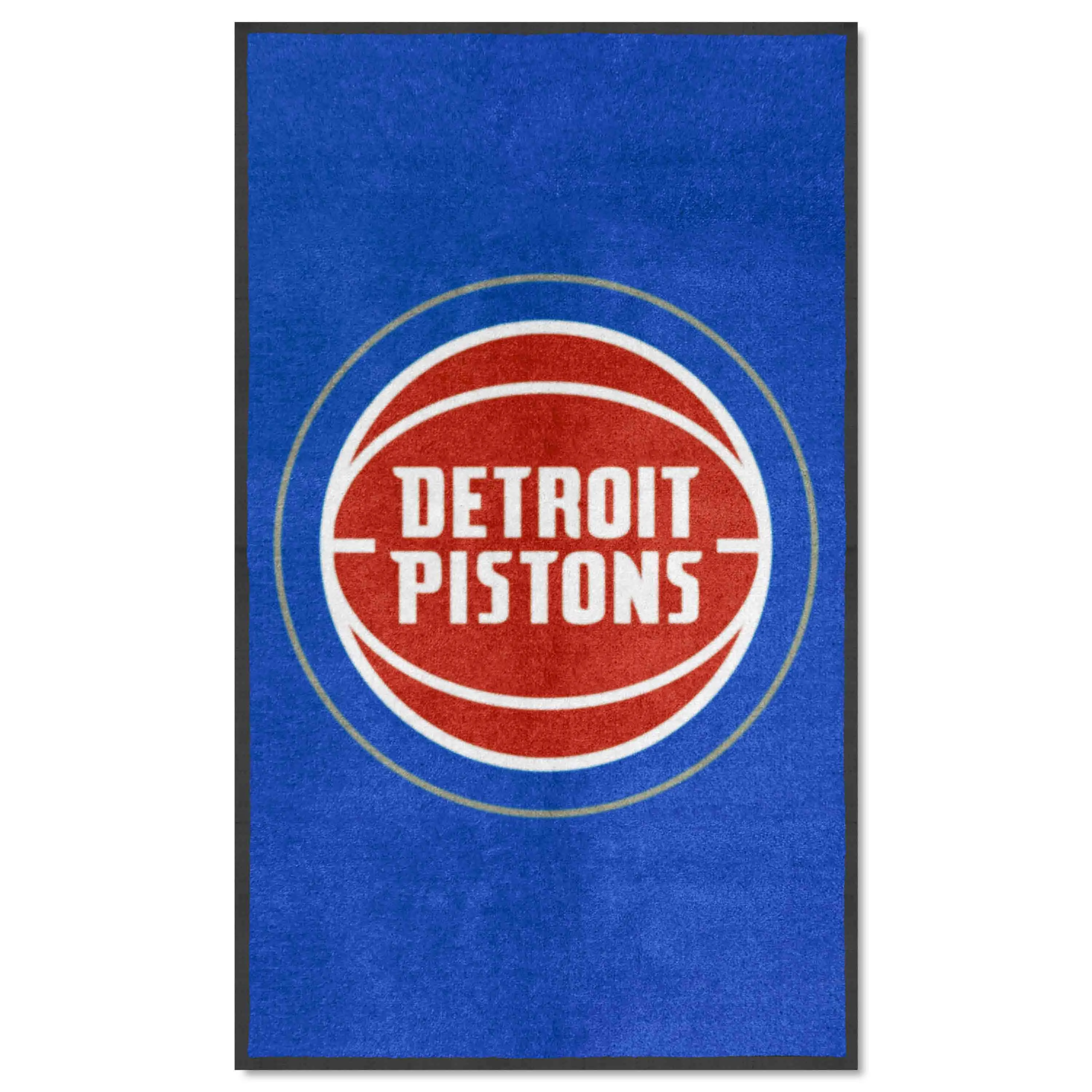 NBA - Detroit Pistons 3X5 Logo Mat - Portrait