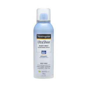Neutrogena Sun Ultra Sheer Body Mist Sunscreen Spray SPF50  140 g