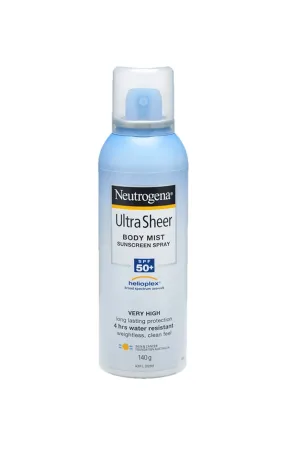 NEUTROGENA Ultra Sheer Body Mist SPF50  140g