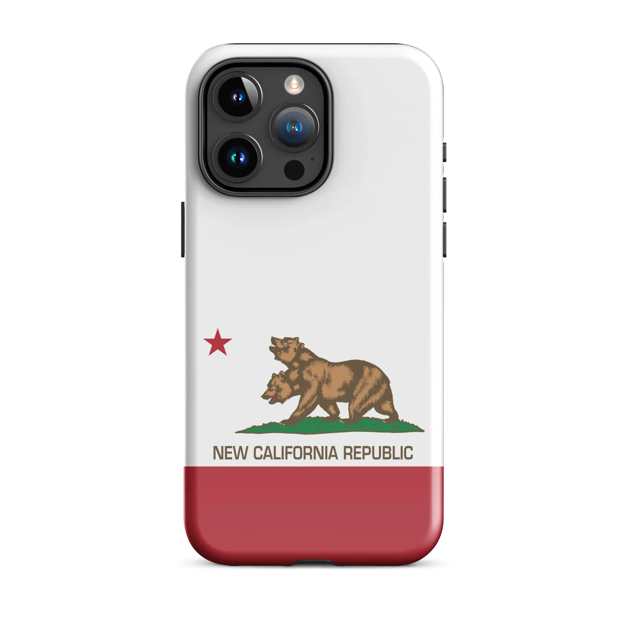 New California Republic California State USA United States of America Tough Case for iPhone®