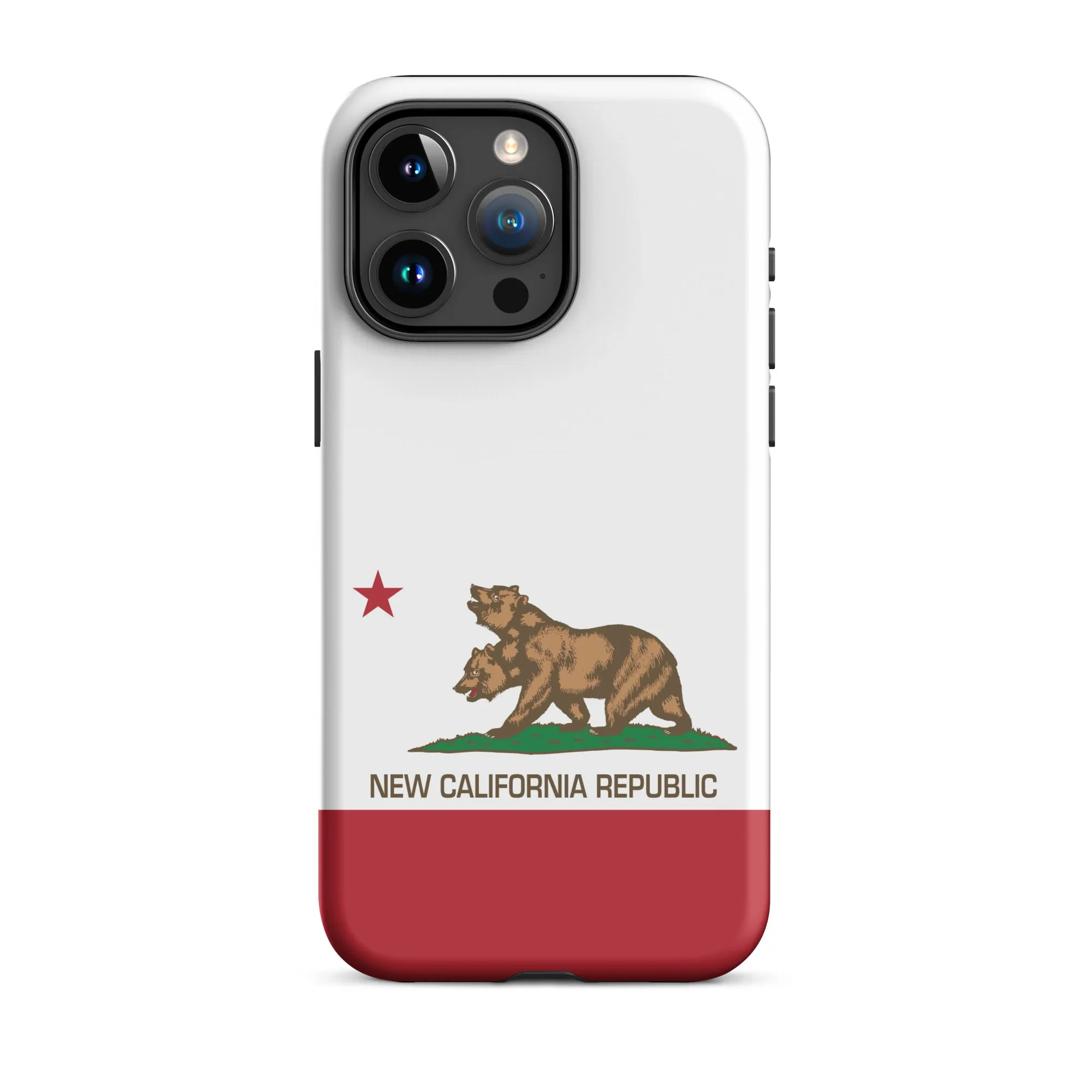 New California Republic California State USA United States of America Tough Case for iPhone®