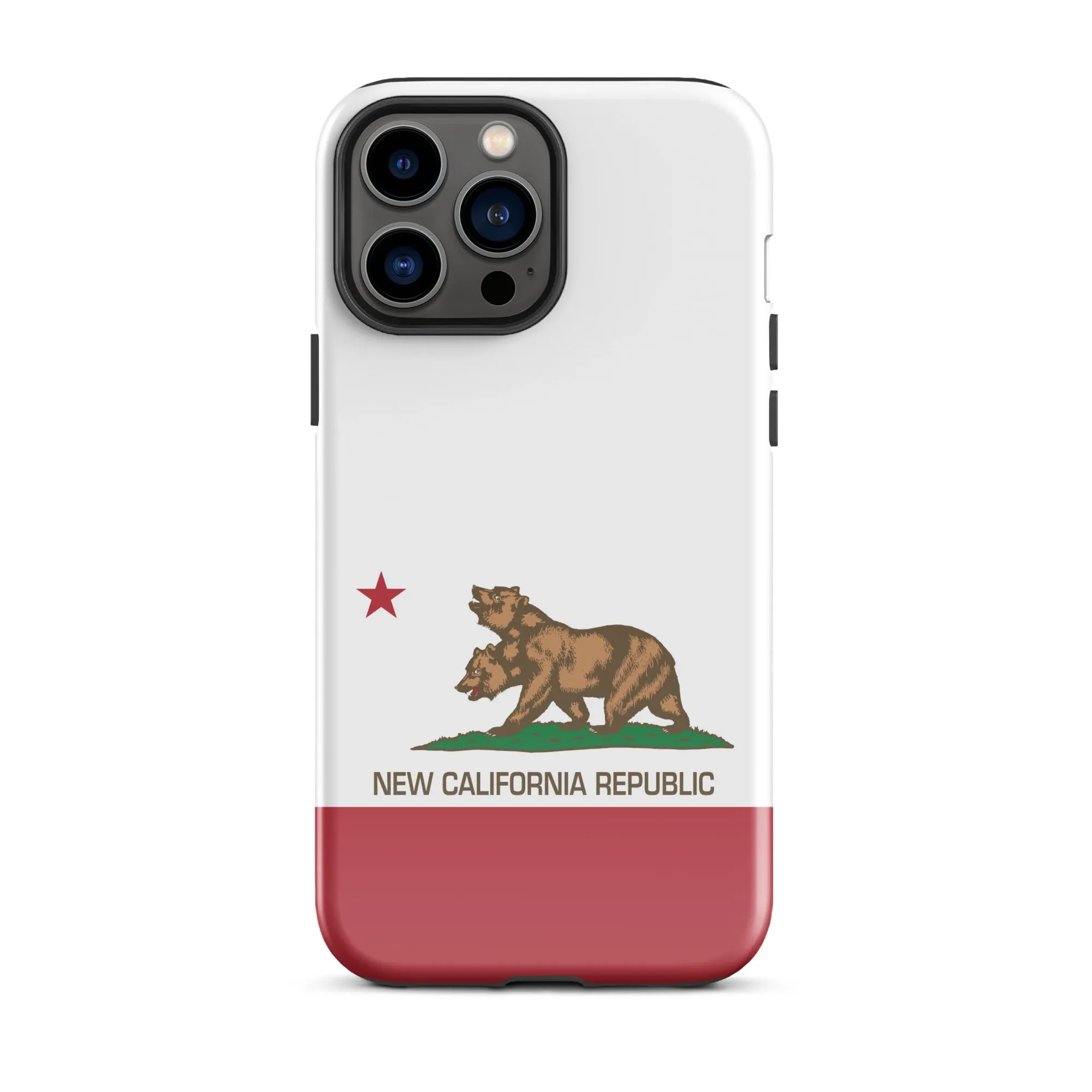New California Republic California State USA United States of America Tough Case for iPhone®