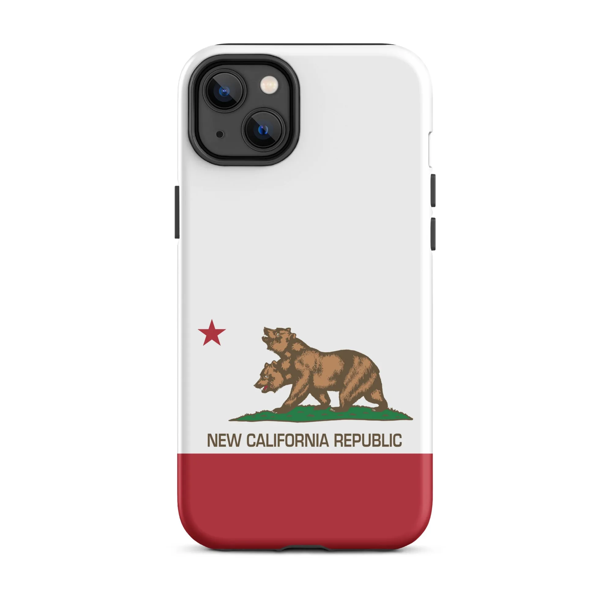 New California Republic California State USA United States of America Tough Case for iPhone®