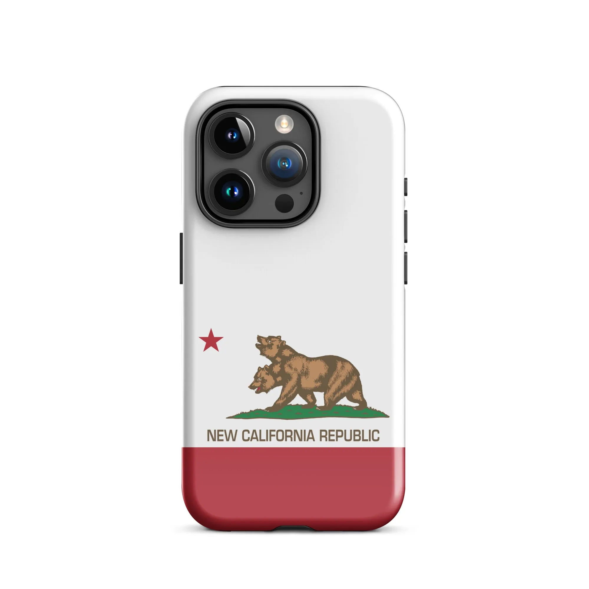 New California Republic California State USA United States of America Tough Case for iPhone®