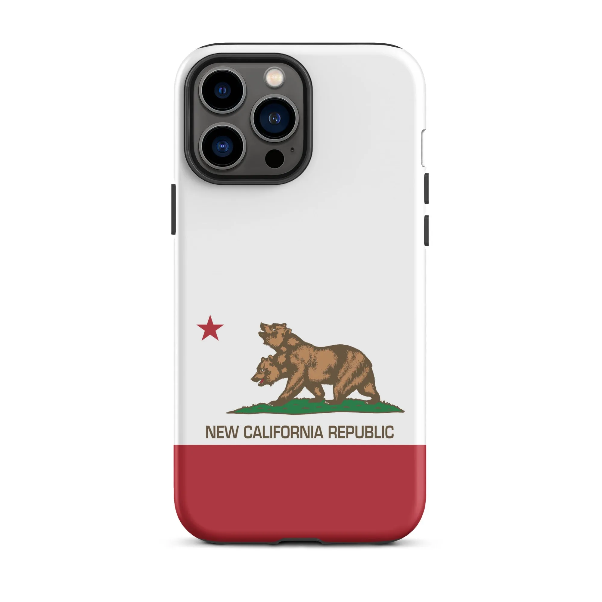 New California Republic California State USA United States of America Tough Case for iPhone®