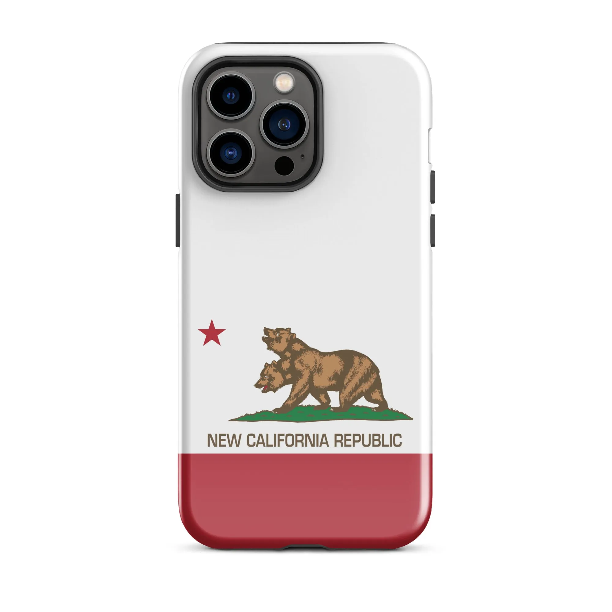 New California Republic California State USA United States of America Tough Case for iPhone®