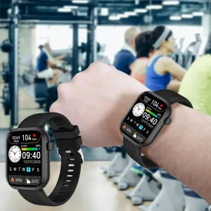 New KQJQS 2-Inch Ultra-Clear Screen Bluetooth Music Low Power Consumption Sedentary Reminder Sports Mode Smart Watch