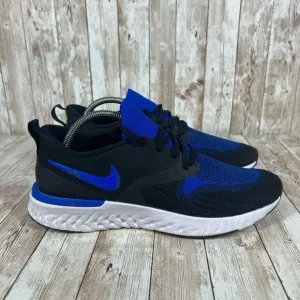 Nike odyssey‎ react 2 Flyknit black racer blue Mens 10 ah1015 011