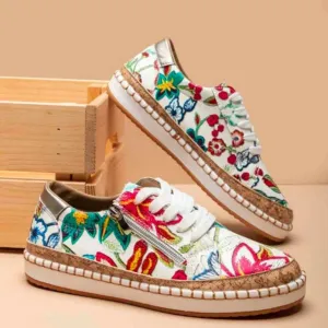 Noemí® | Floral Orthopedic Sports Shoes