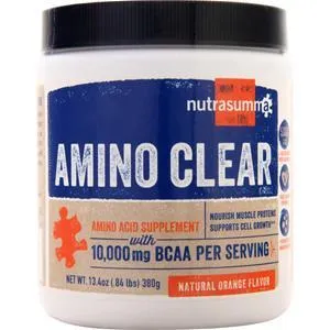 Nutrasumma Amino Clear Powder Natural Orange 380 grams