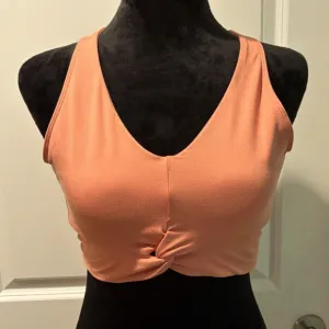 NWOT Free People movement cross and open back front knot sports bra -S