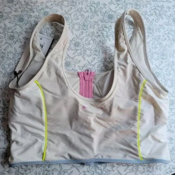 NWT Anthropologie x The Upside Colorblocked Sports Bra | M