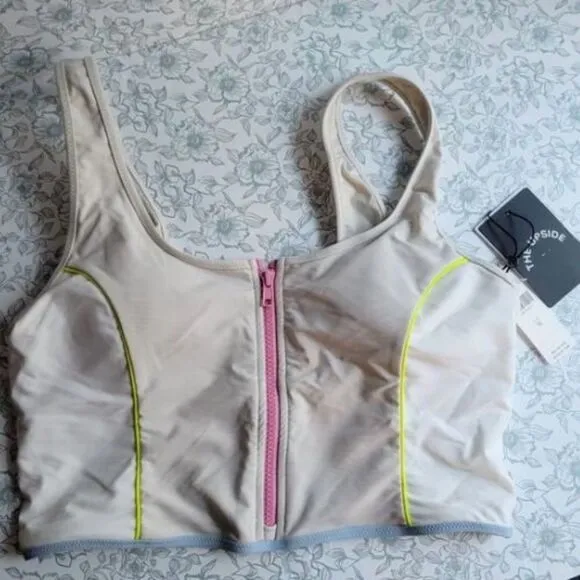 NWT Anthropologie x The Upside Colorblocked Sports Bra | M