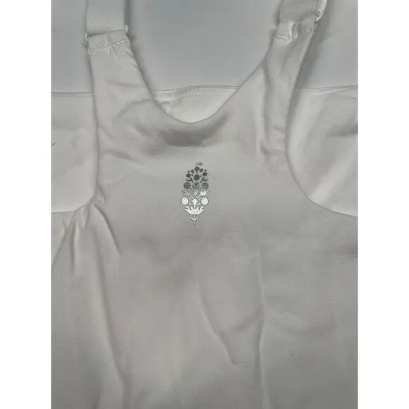 NWT‎ FP MOVEMENT x HATCH Never Better Square Neck Maternity Sports Bra White Med