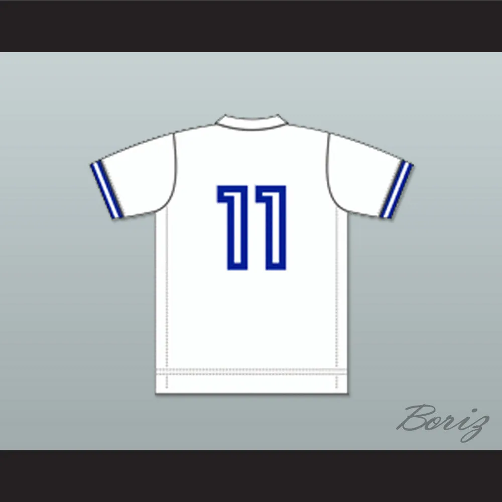 Oakland Clippers White Football Soccer Jersey