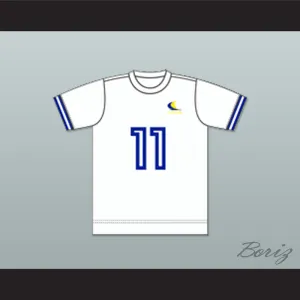 Oakland Clippers White Football Soccer Jersey