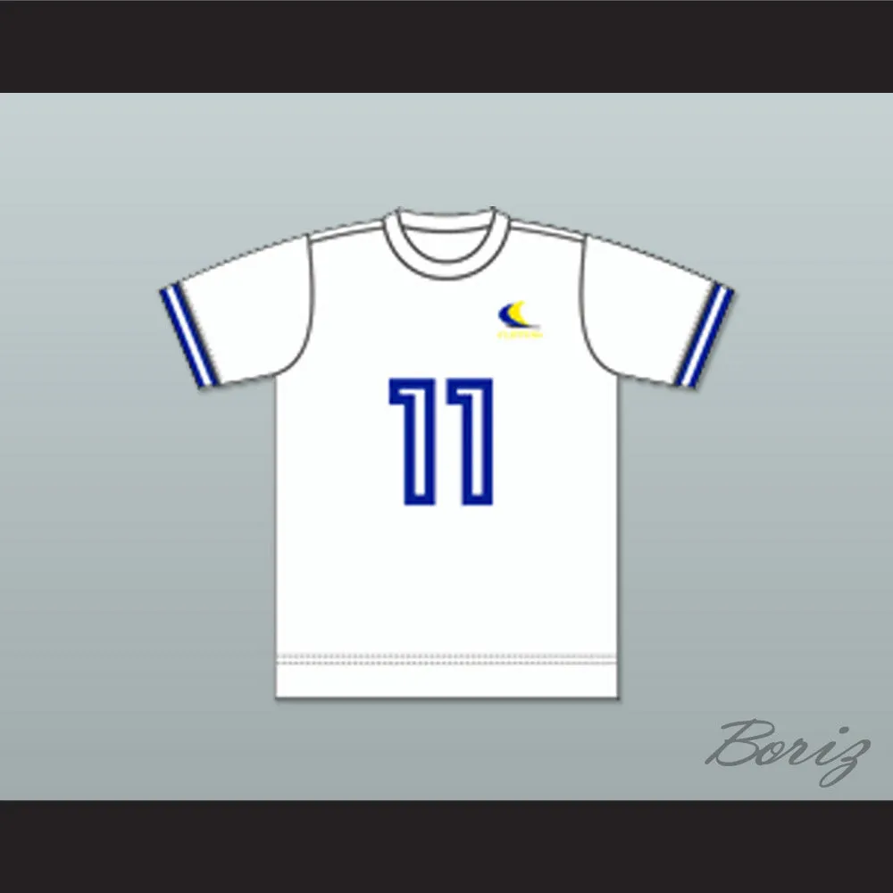 Oakland Clippers White Football Soccer Jersey