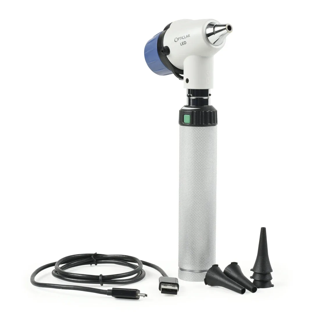 Opticlar - VarioScope Otoscope Set - ADAPT Lithium USB Rechargeable Handle