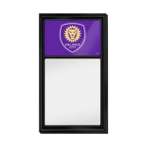Orlando City: Dry Erase Note Board