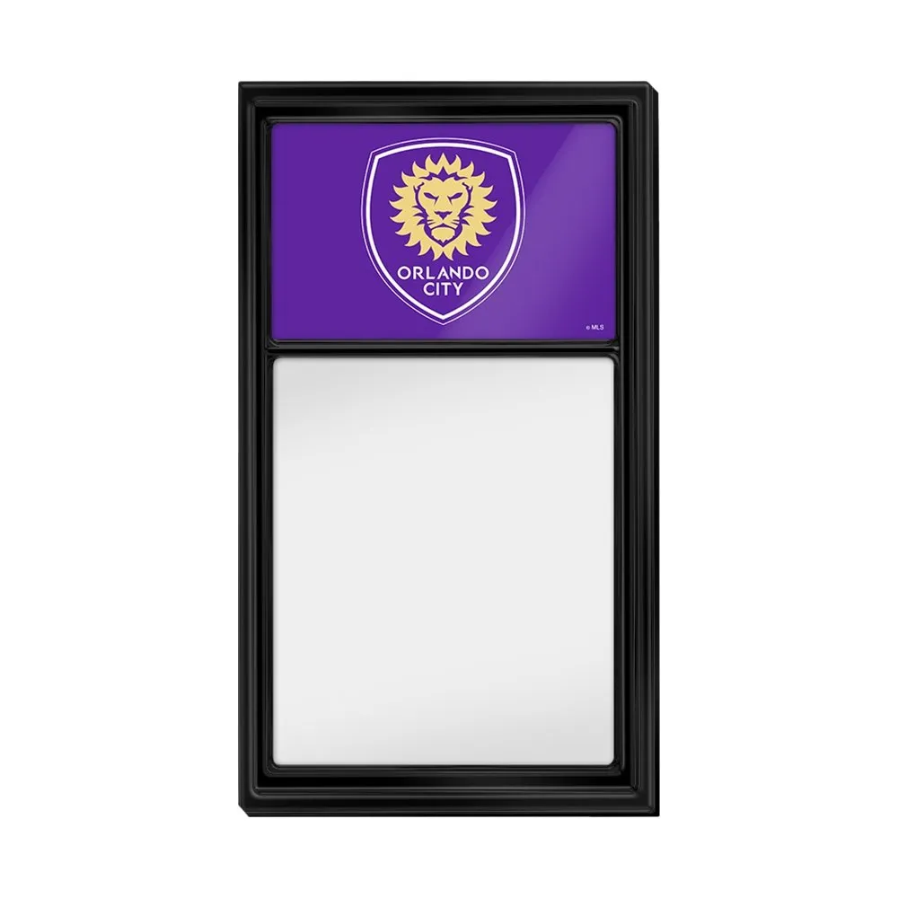 Orlando City: Dry Erase Note Board