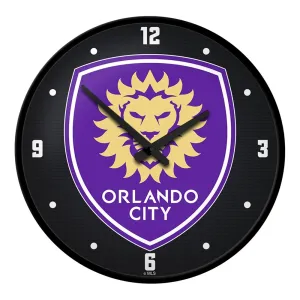 Orlando City: Modern Disc Wall Clock