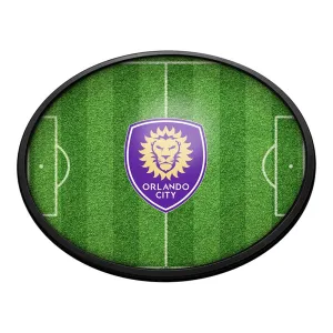 Orlando City: Pitch - Oval Slimline Lighted Wall Sign