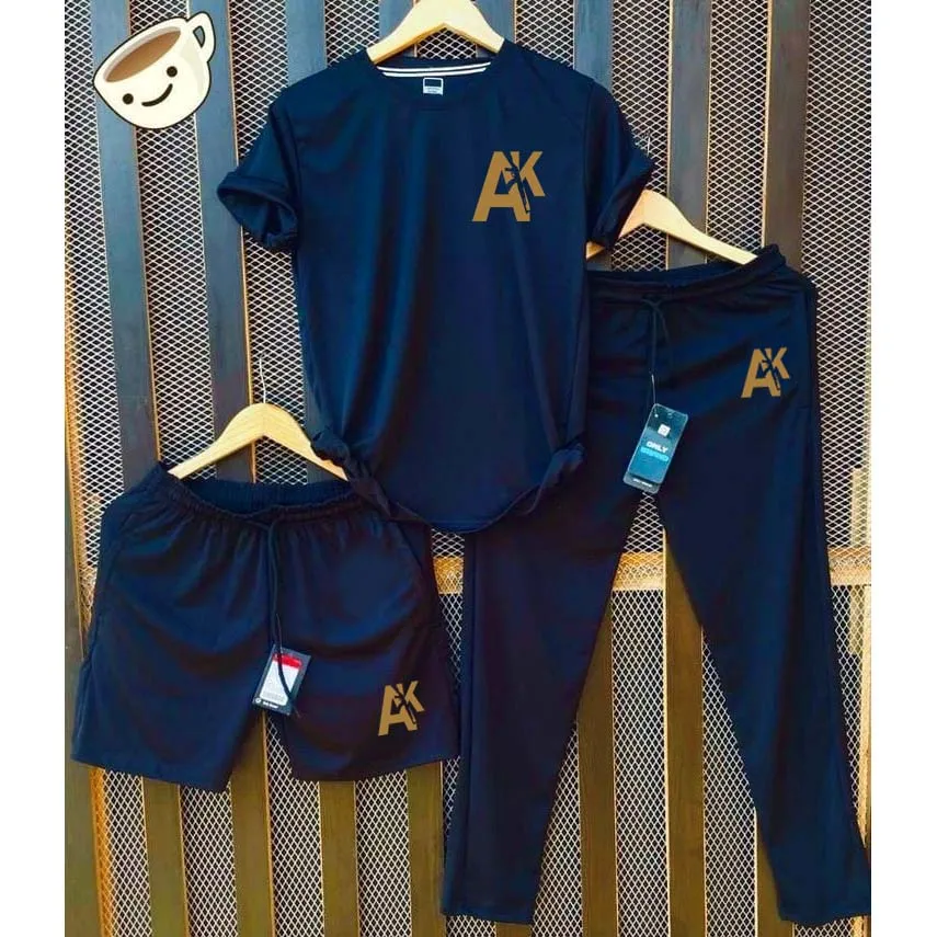 Pack Of 3 AK-47 Printed Tracksuit For Men