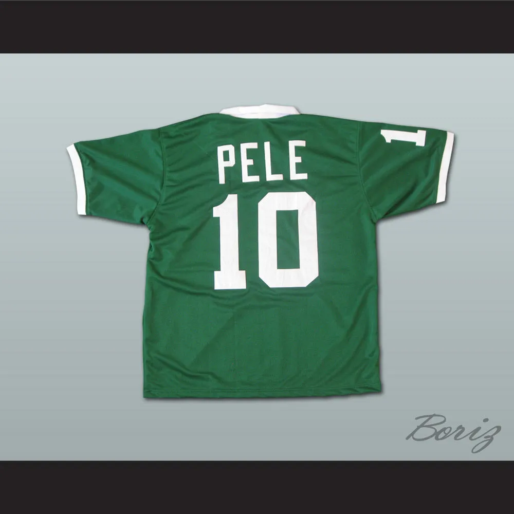 Pele New York Cosmos Green Football Soccer Jersey