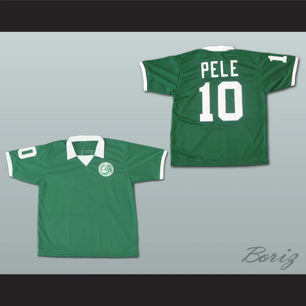 Pele New York Cosmos Green Football Soccer Jersey