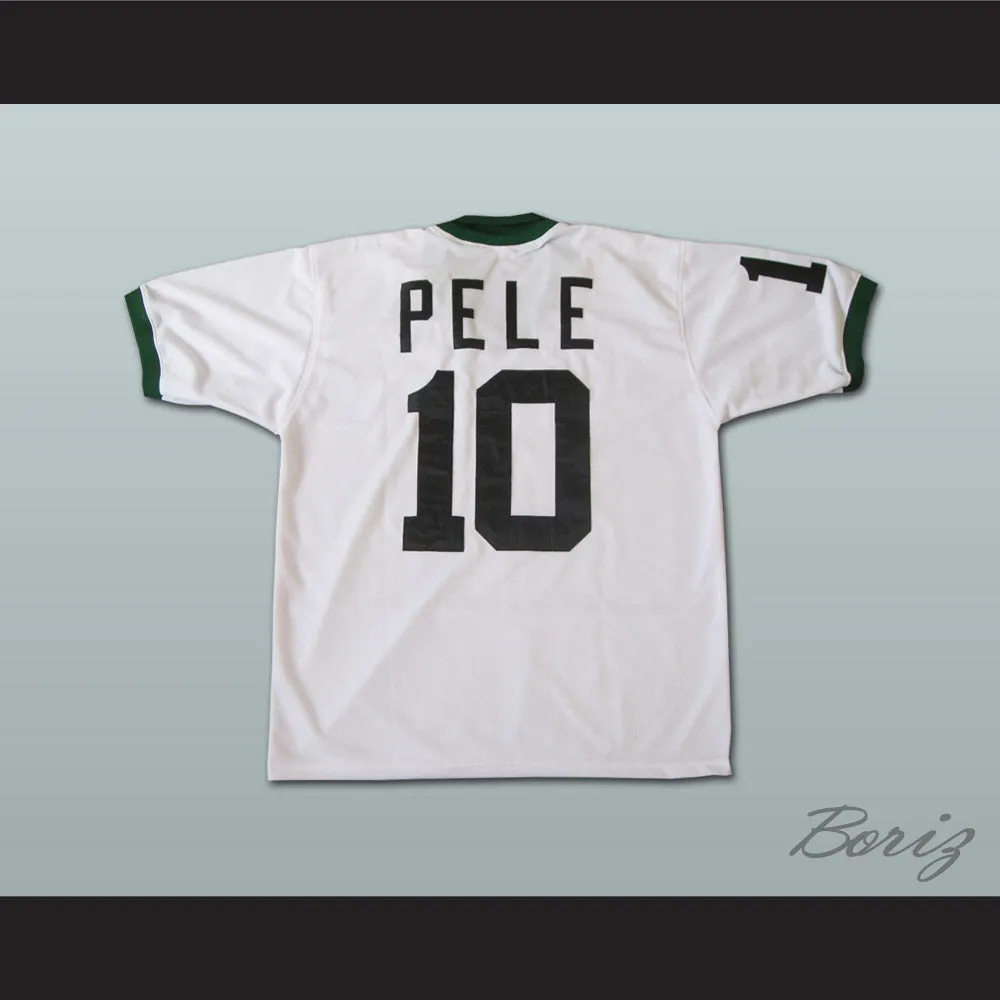 Pele New York Cosmos White Football Soccer Jersey