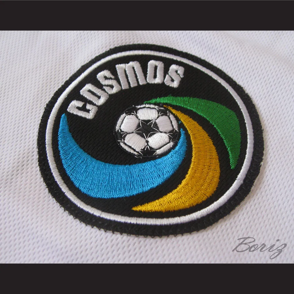 Pele New York Cosmos White Football Soccer Jersey