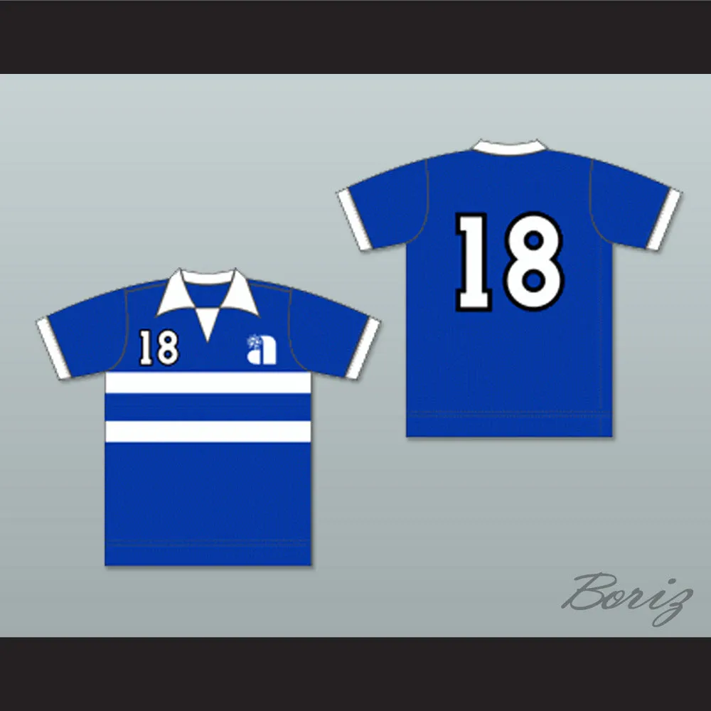 Philadelphia Atoms Blue Football Soccer Jersey