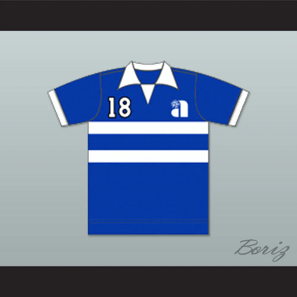 Philadelphia Atoms Blue Football Soccer Jersey
