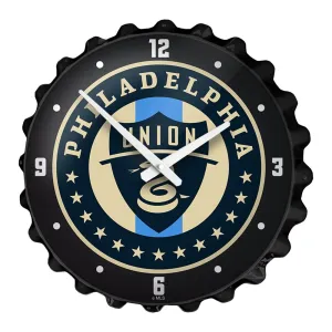 Philadelphia Union: Bottle Cap Wall Clock