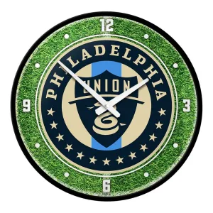 Philadelphia Union: Pitch - Modern Disc Wall Clock