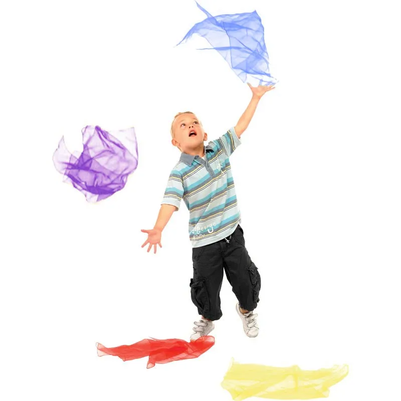 Playm8 (Set Of 6) Juggling Scarves