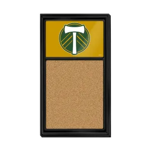 Portland Timbers: Cork Note Board