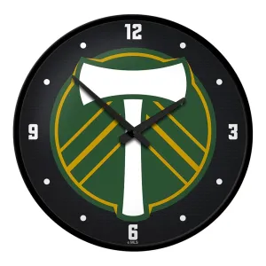 Portland Timbers: Modern Disc Wall Clock