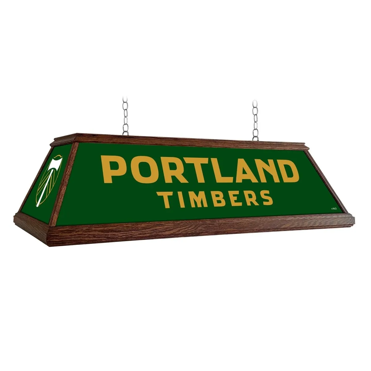 Portland Timbers: Premium Wood Pool Table Light