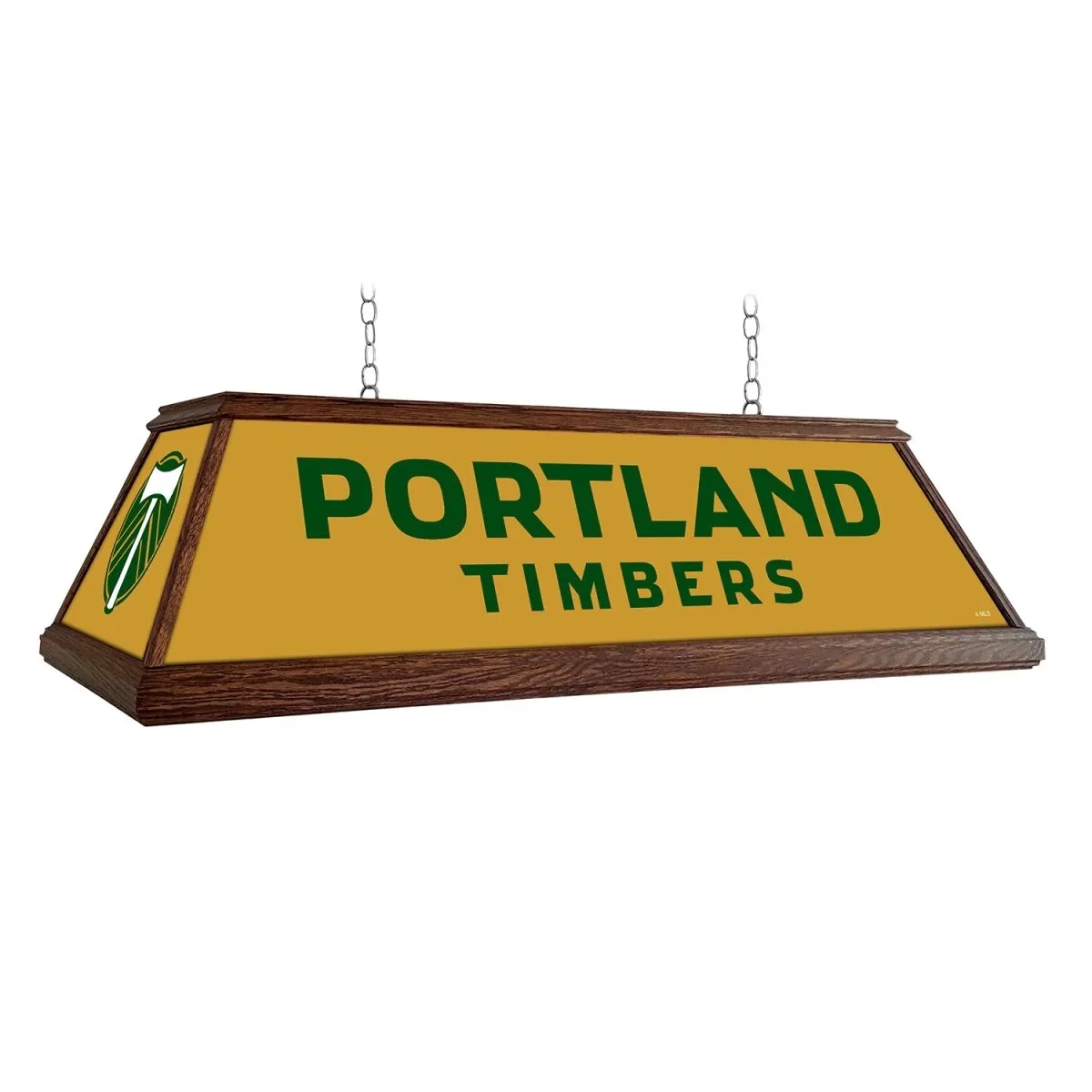 Portland Timbers: Premium Wood Pool Table Light