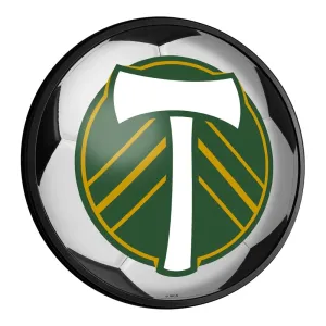 Portland Timbers: Soccer - Round Slimline Lighted Wall Sign