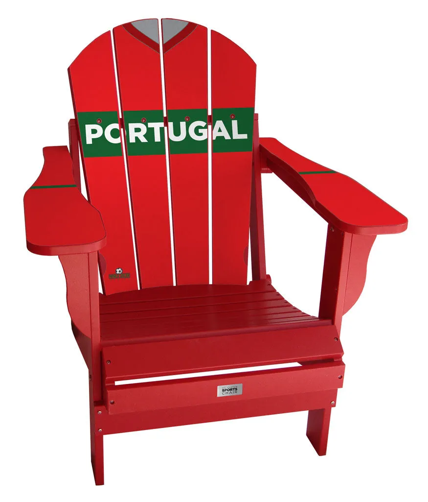 Portugal Complete Custom with personalized name World Soccer Chair Mini