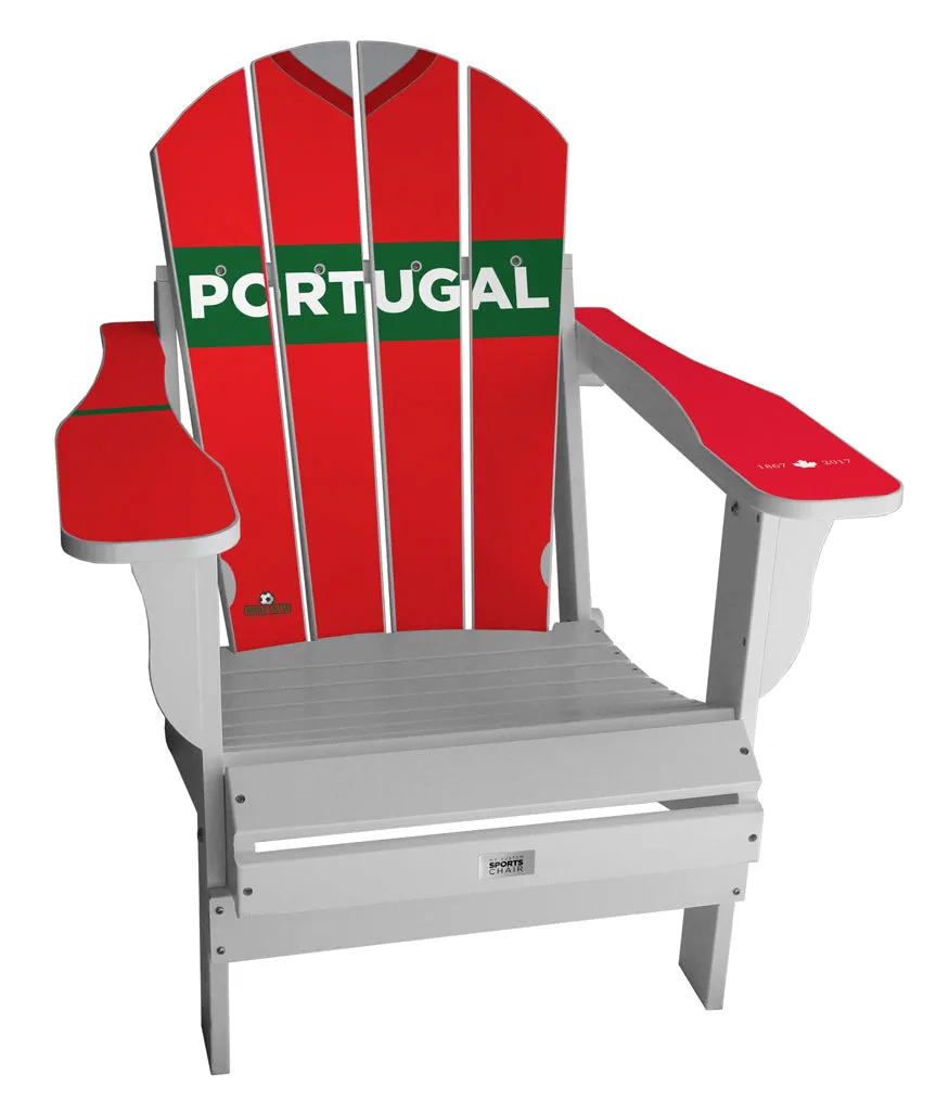 Portugal Complete Custom with personalized name World Soccer Chair Mini