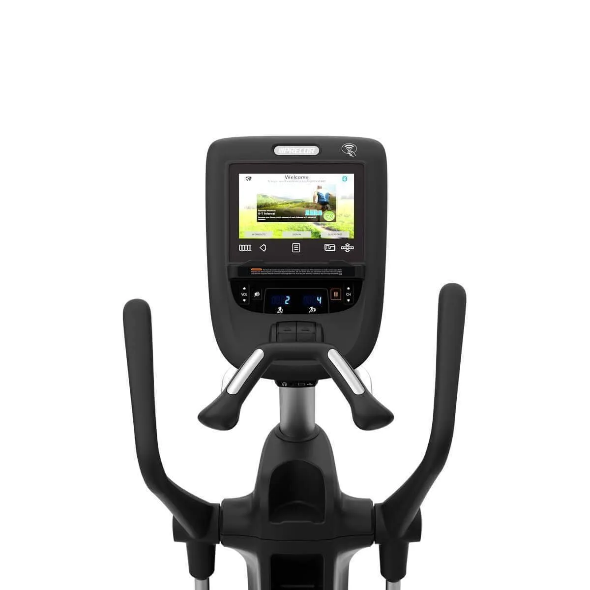 Precor EFX 865 Elliptical W/ P62 Console Converging Crossramp